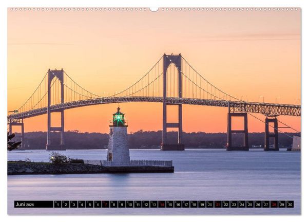 Produktbild: NEUENGLAND - Eine Reise durch den Nordosten der USA (Wandkalender 2026 DIN A2 quer), CALVENDO Monatskalender