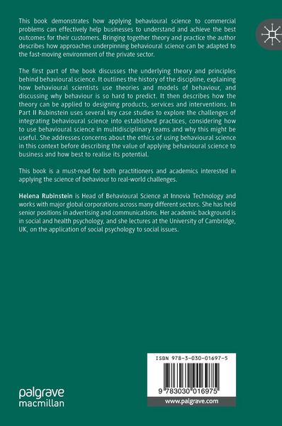 Produktbild: Applying Behavioural Science to the Private Sector