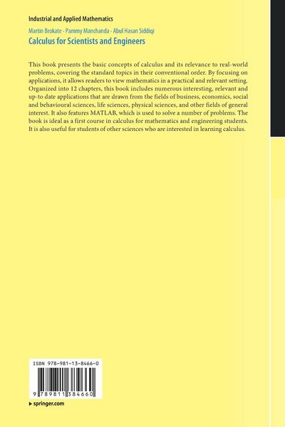 Produktbild: Calculus for Scientists and Engineers
