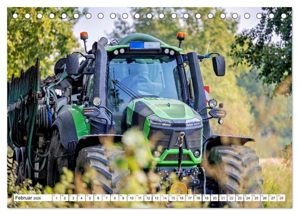 Produktbild: Landwirtschaft im Norden (Tischkalender 2026 DIN A5 quer), CALVENDO Monatskalender