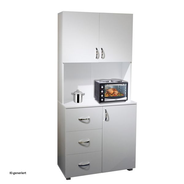Produktbild: HTI-Living HTI-Living K&uuml;chenschrank Wei&szlig; Blanca HTI-Living K&uuml;chenschrank Wei&szlig; Blanca