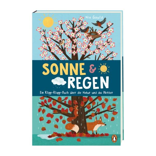 Produktbild: Sonne & Regen - Ein Klipp-Klapp-Buch &uuml;ber die Natur und das Wetter