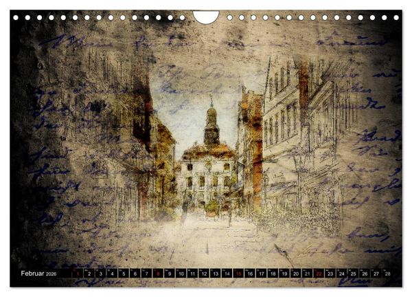 Produktbild: L&uuml;neburger Skizzen (Wandkalender 2026 DIN A4 quer), CALVENDO Monatskalender