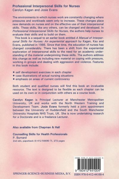 Produktbild: Professional Interpersonal Skills for Nurses