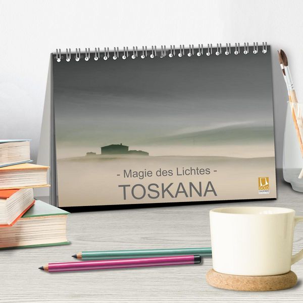 Produktbild: &ndash; Magie des Lichtes &ndash; TOSKANA (Tischkalender 2026 DIN A5 quer), CALVENDO Monatskalender