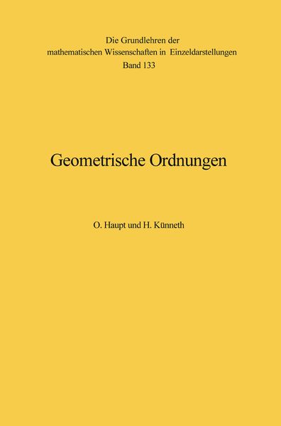 Produktbild: Geometrische Ordnungen