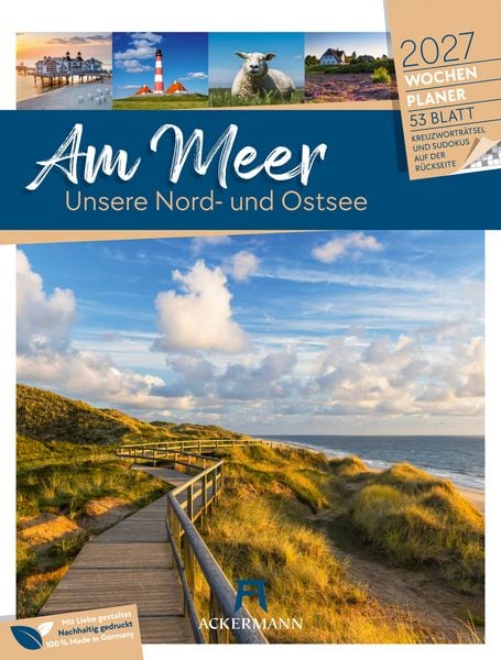 Produktbild: Am Meer Wochenplaner Kalender 2027