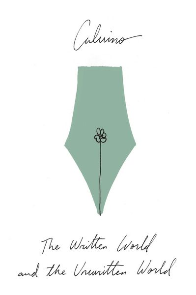 Produktbild: The Written World and the Unwritten World