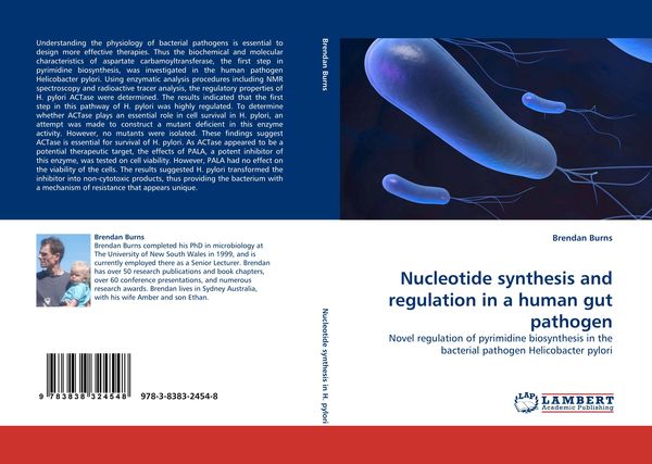 Produktbild: Nucleotide synthesis and regulation in a human gut pathogen