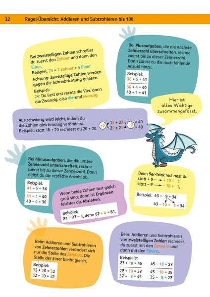 Produktbild: Klett Team Drachenstark: Das gro&szlig;e Trainingsbuch Mathe 2. Klasse