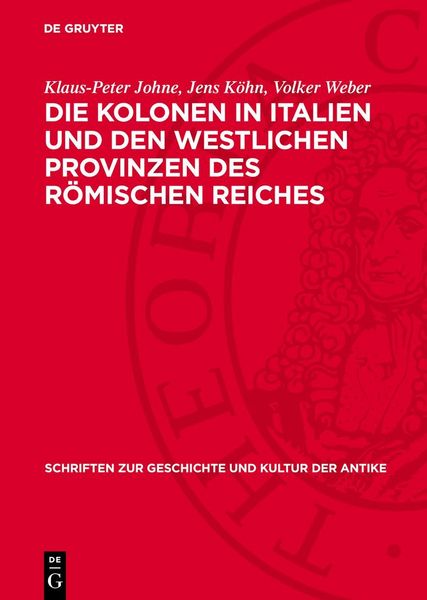 Produktbild: Die Kolonen in Italien und den westlichen Provinzen des R&ouml;mischen Reiches