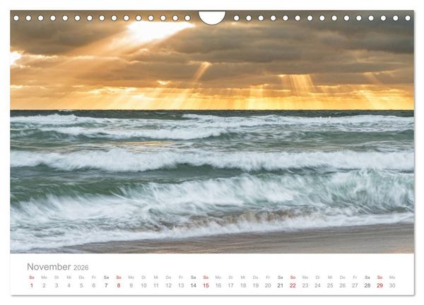Produktbild: Sylter Lichtstimmungen (Wandkalender 2026 DIN A4 quer), CALVENDO Monatskalender