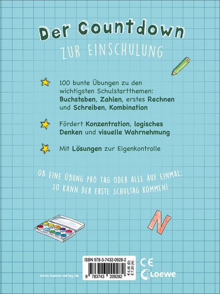 Produktbild: 100 &Uuml;bungen bis zum Schulanfang