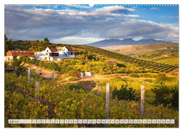 Produktbild: Weing&uuml;ter S&uuml;dafrikas, Weinarchitektur zwischen Tradition und Moderne (Wandkalender 2027 DIN A2 quer), CALVENDO Monatskalender