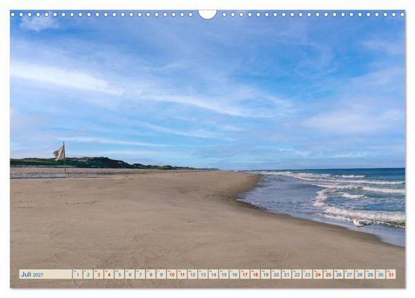 Produktbild: Strand-Einsamkeit. Ein Sylter Winter (Wandkalender 2027 DIN A3 quer), CALVENDO Monatskalender