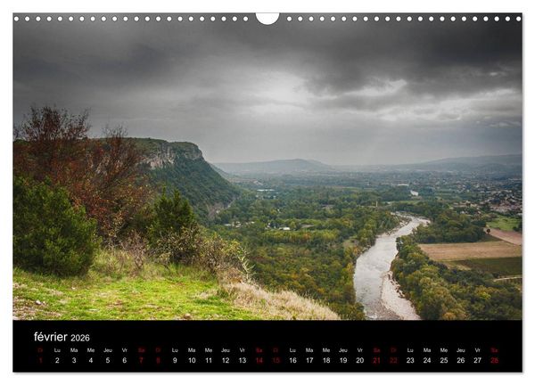 Produktbild: Horizons ard&eacute;chois (Calendrier mural 2026 DIN A3 vertical), CALVENDO calendrier mensuel