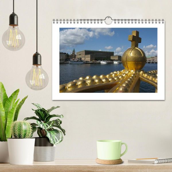 Produktbild: Stockholm - Licht des Nordens (Wandkalender 2026 DIN A4 quer), CALVENDO Monatskalender