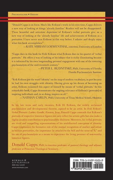Produktbild: Erik Erikson's Verbal Portraits