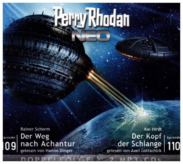 Perry Rhodan NEO MP3 Doppel-CD Folgen 109 + 110