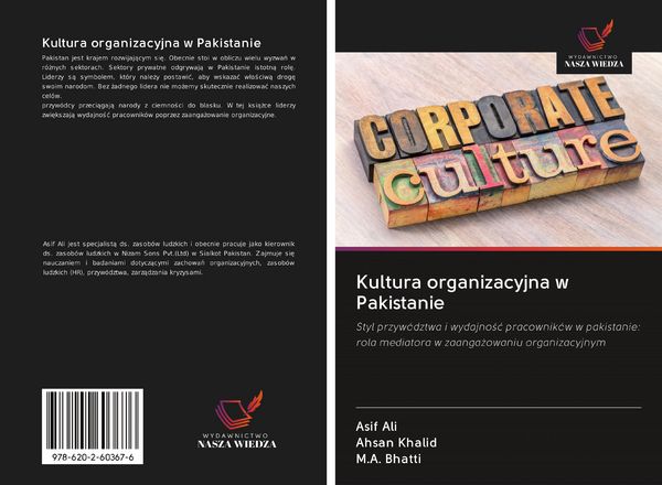 Produktbild: Kultura organizacyjna w Pakistanie
