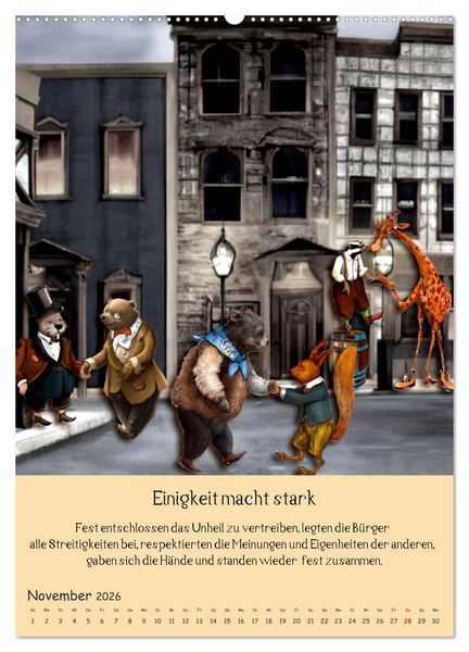 Produktbild: Abenteuer in Malako (hochwertiger Premium Wandkalender 2026 DIN A2 hoch), Kunstdruck in Hochglanz