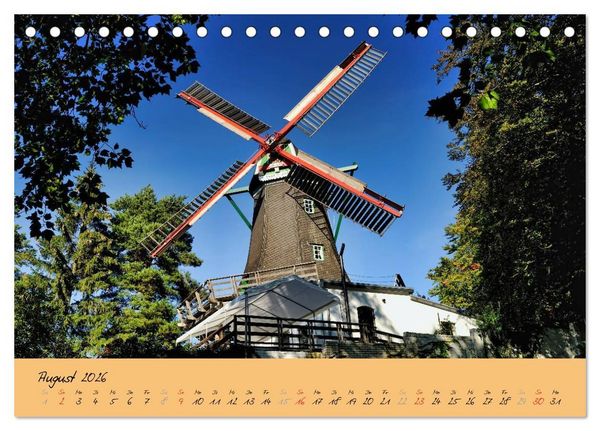 Produktbild: Bergedorf Hamburgs Perle an der Bille (Tischkalender 2026 DIN A5 quer), CALVENDO Monatskalender