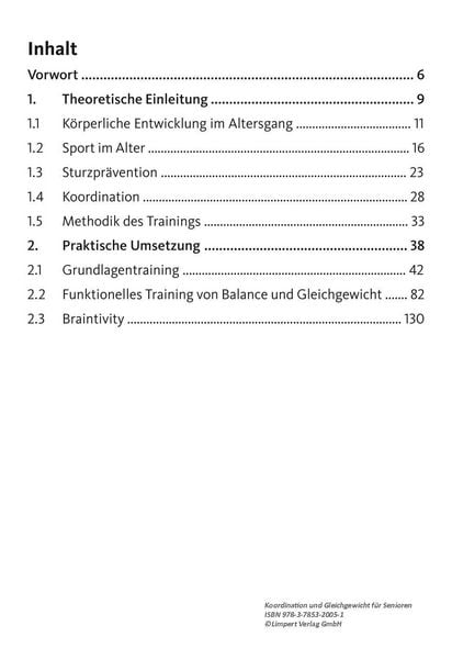Produktbild: Koordination und Gleichgewicht f&uuml;r Senioren