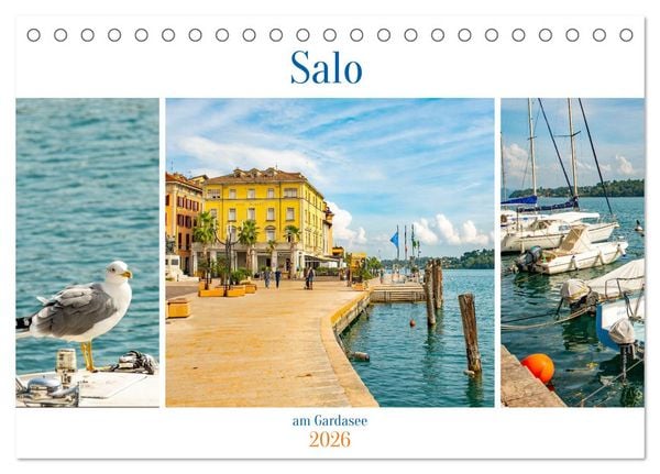 Produktbild: Salo am Gardasee (Tischkalender 2026 DIN A5 quer), CALVENDO Monatskalender