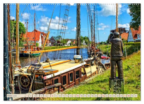Produktbild: Reise an die Nordsee - Carolinensiel (hochwertiger Premium Wandkalender 2026 DIN A2 quer), Kunstdruck in Hochglanz