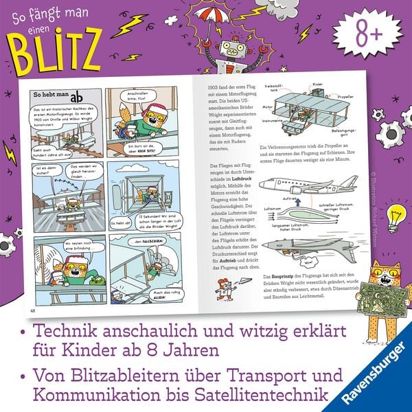 Produktbild: So f&auml;ngt man einen Blitz - und weitere unglaubliche Fakten zu Erfindungen und Technik