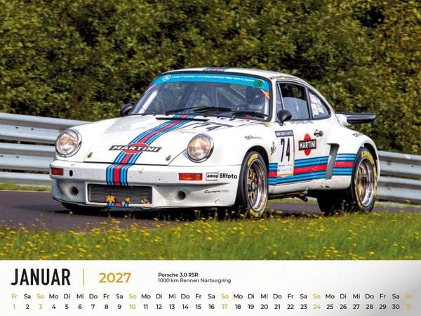 Produktbild: Porsche im Rennsport Kalender 2027