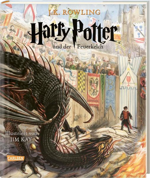 Harry Potter und der Feuerkelch (farbig illustrierte Schmuckausgabe)