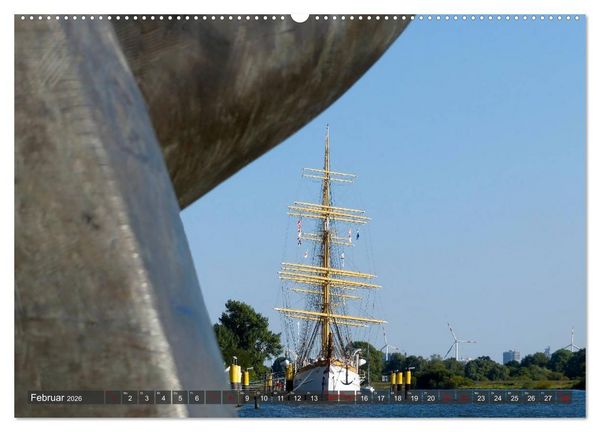Produktbild: Bremen Vegesack - Ein Stadtteil mit Flair (hochwertiger Premium Wandkalender 2026 DIN A2 quer), Kunstdruck in Hochglanz