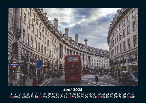 Produktbild: London 2025 Fotokalender DIN A5