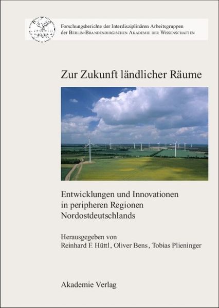 Produktbild: Zur Zukunft l&auml;ndlicher R&auml;ume