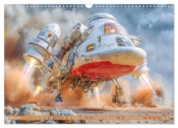Produktbild: Science Fiction Reise - Ein visuelles Abenteuer (Wandkalender 2027 DIN A3 quer), CALVENDO Monatskalender