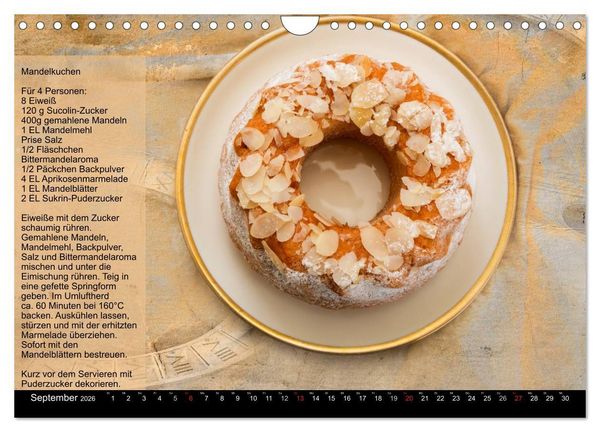 Produktbild: Low Carb - Leichte Rezepte f&uuml;r jeden Tag (Wandkalender 2026 DIN A4 quer), CALVENDO Monatskalender