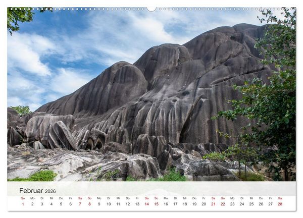 Produktbild: Seychellen - Trauminseln im Indischen Ozean (Wandkalender 2026 DIN A2 quer), CALVENDO Monatskalender