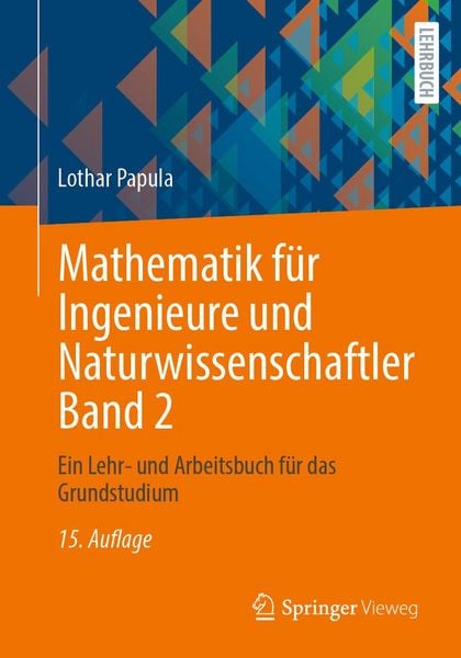 Produktbild: Mathematik f&uuml;r Ingenieure und Naturwissenschaftler Band 2