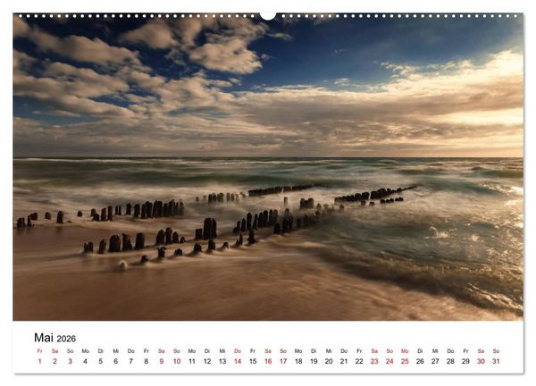Produktbild: Ein Sommer auf Sylt (hochwertiger Premium Wandkalender 2026 DIN A2 quer), Kunstdruck in Hochglanz