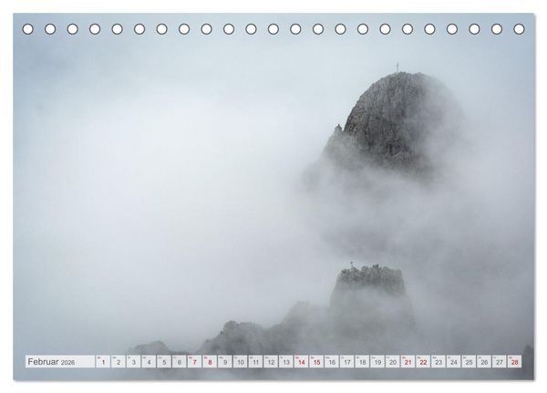Produktbild: Malerische Alpen - Fesselnde Landschaften (Tischkalender 2026 DIN A5 quer), CALVENDO Monatskalender