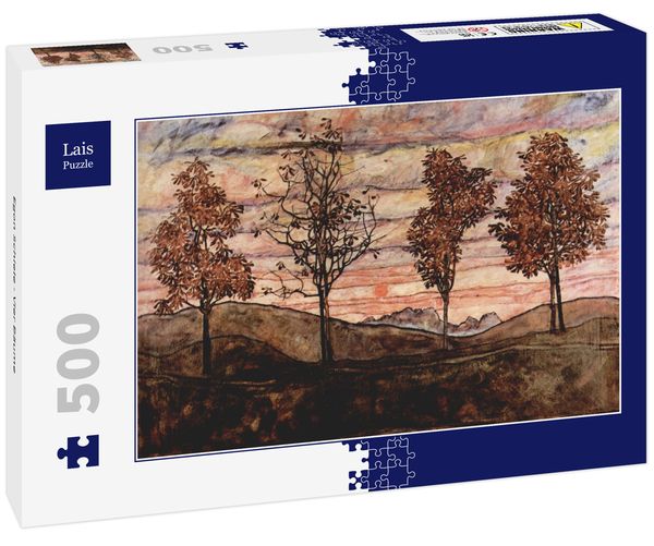 Lais Puzzle Egon Schiele - Vier Bäume 500 Teile