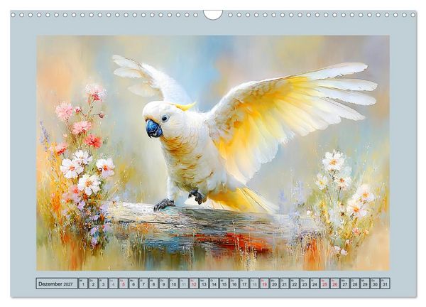 Produktbild: Kakadus. Papageien an Australiens K&uuml;ste (Wandkalender 2027 DIN A3 quer), CALVENDO Monatskalender