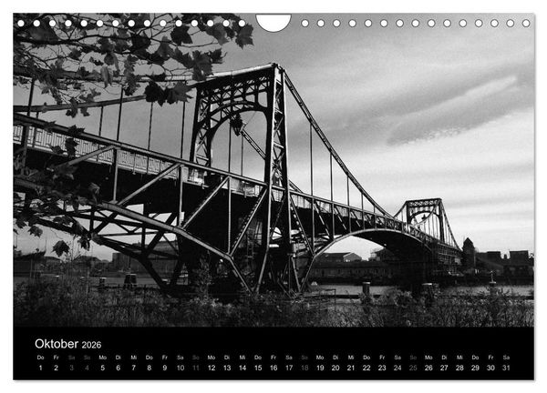 Produktbild: Kaiser-Wilhelm-Br&uuml;cke Wilhelmshaven (Wandkalender 2026 DIN A4 quer), CALVENDO Monatskalender