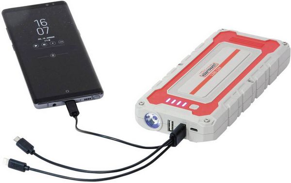 Produktbild: Dino KRAFTPAKET Schnellstartsystem 12V 1500A 62.9Wh 136150 Starthilfestrom (12 V)=500A Arbeitsleuchte, Elektronikschutz