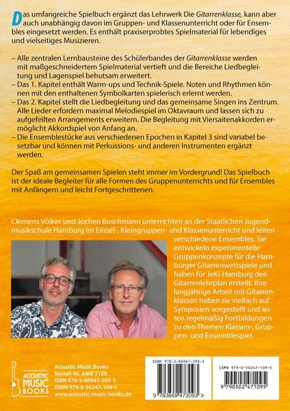 Produktbild: Die Gitarrenklasse. Das Spielbuch.