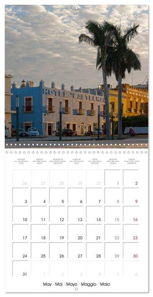 Produktbild: COLOURS OF MEXICO (Wall Calendar 2027 12 &times; 12 Inch) CALVENDO 12 Month Wall Calendar