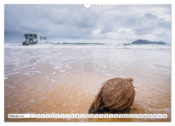 Produktbild: Australien Ostk&uuml;ste - von Cairns nach Sydney (Wandkalender 2026 DIN A3 quer), CALVENDO Monatskalender