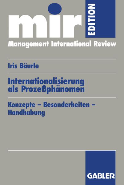 Produktbild: Internationalisierung als Proze&szlig;ph&auml;nomen