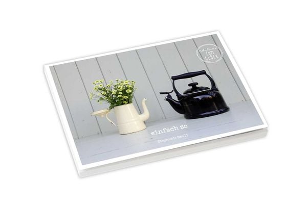 Einfach so - Postkartenbuch, Buch von Stephanie Brall, Bene!